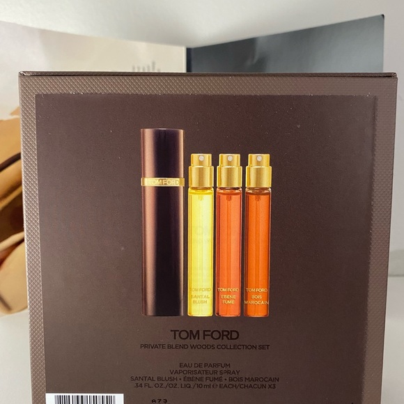 Tom Ford Private Blend Woods Collection Set Santal Blush Ebene Fume Bois Marocai - Picture 5 of 6